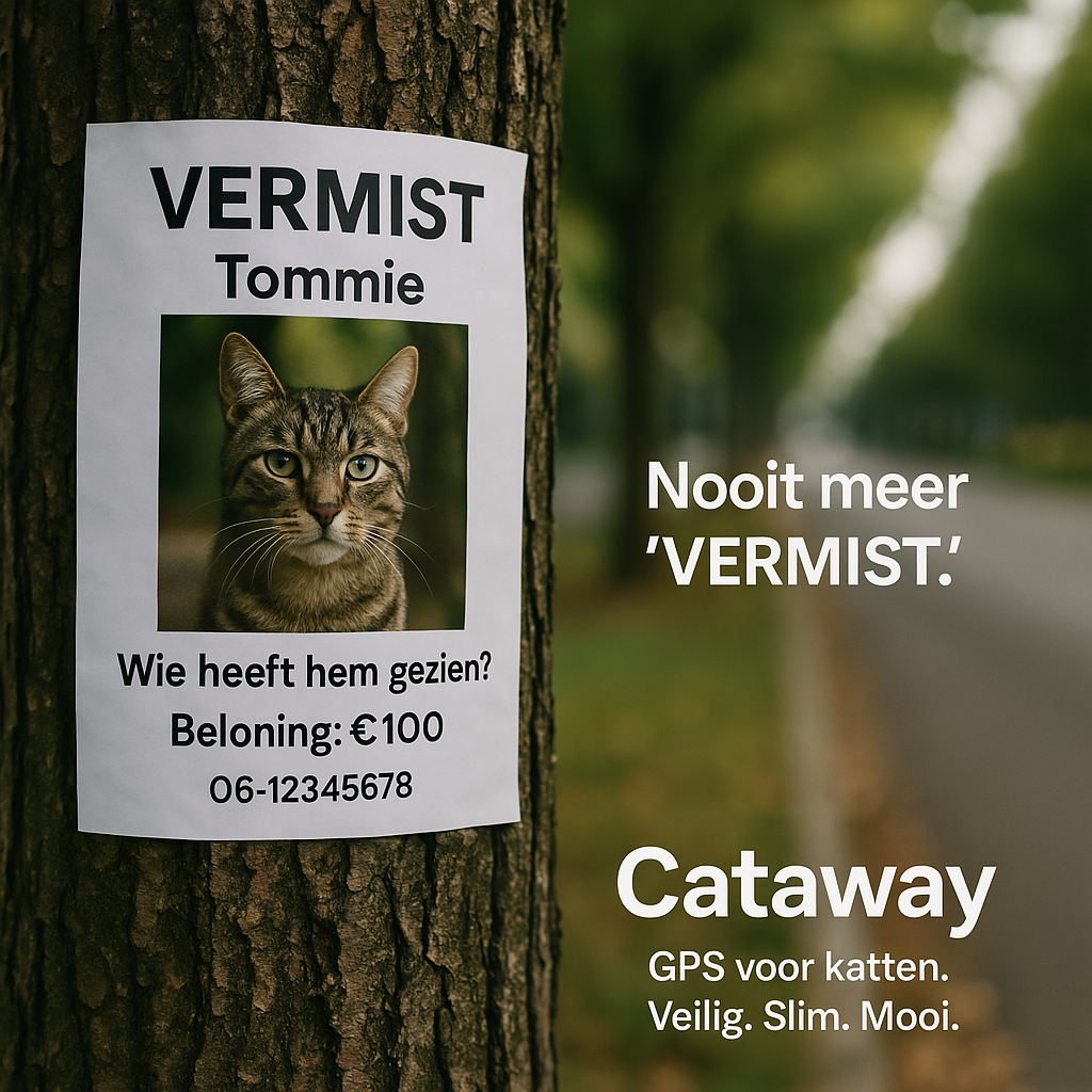 CATAWAY -                                                     De GPS Tracker voor jouw Kat