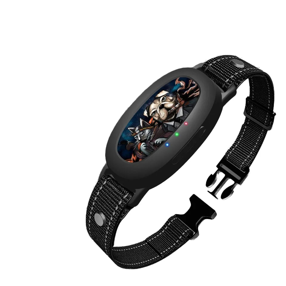 GPS Dog Locator Collar Waterproof IP67 Anti-Loss Tracking Artifact for Pets 4G Network Pet Anti-Loss Tracking Instrument