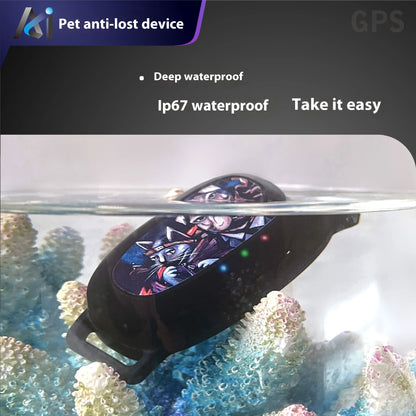 GPS Dog Locator Collar Waterproof IP67 Anti-Loss Tracking Artifact for Pets 4G Network Pet Anti-Loss Tracking Instrument